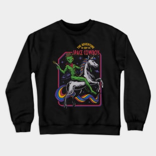 The Adventure Of Space Cowboy Crewneck Sweatshirt